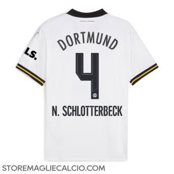 Borussia Dortmund Nico Schlotterbeck #4 Maglia Gara Terza Repliche 2024-25